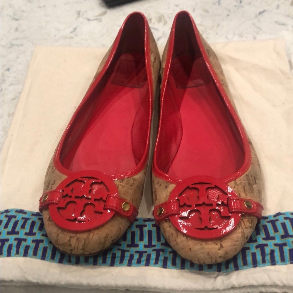Tory Burch AADEN flats 9.5 EUC ballet